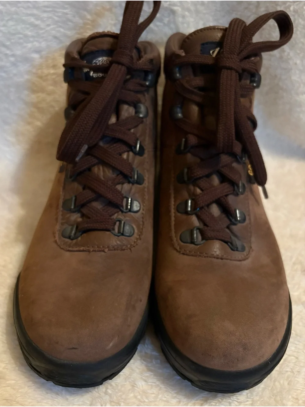 New Vasque Made In Italy Skywalk Brown Leather Suede Hiking Boots Gore-Tex 8  M
